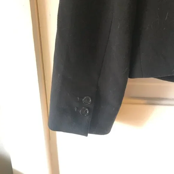 LOFT Sz 18 open-style Black blazer - Picture 2 of 6